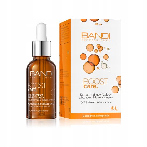 BANDI BOOST CARE vlažilni koncentrat s čisto hialuronsko kislino 30 ml