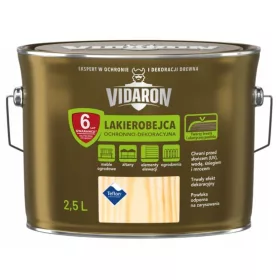 VIDARON ZAŠČITNI IN DEKORATIVNI LAK STAIN - 2,5L