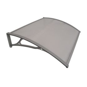 Nadstrešek nad vrati Aluminij-guma 120 cm x 80 cm