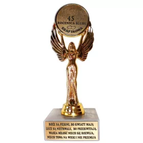 Statueta za 45. obletnico poroke W