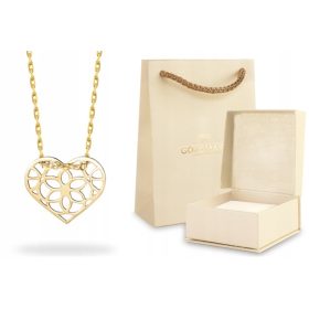 ZLATA VERIŽICA Z ZVEZDAMI SRČEK AŽUR CELEBRITY 333