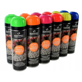   Geodetska barva za označevanje poti, fluorescentna rdeča 500 ml