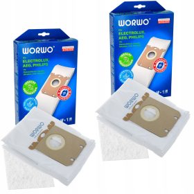   Optimized name: Visokokakovostna mikrovlaknasta vrečka za sesalnik Electrolux Philips AEG WORWO ELMB01K, 8 kosov

Optimized description: 
Vrečka za sesalnik Perfect Bag je izdelana iz visokokakovostne