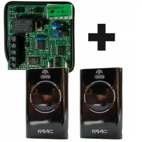   Radio komplet FAAC RP2 868 SLH + 2 daljinski upravljalnik FAAC XT4 868 SLH