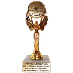 Darilo za 40. obletnico poroke - Marmorno stojalo za jubilej