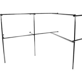 Kotna stenska polica za trgovino 3x1,5m c1