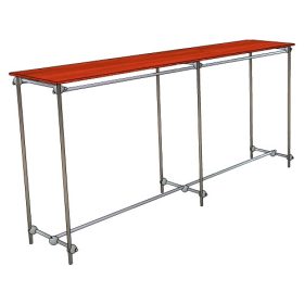 STOJAK Z POLICAMI ZA TRGOVINE 200x140x60CM