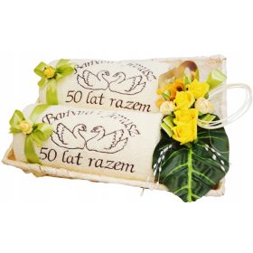 Darilo za 25. 50. obletnico poroke Brisače