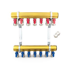 TRCR razdelilnik 7 tokokrogov za ogrevanje tal