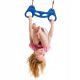 Husarska gugalnica na trapezu Acrobat JF modra