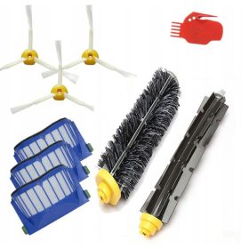   ZESTAW KRTAČK IN FILTROV ZA iRobot ROOMBA AeroVac 620 650 671 676 680 695 696