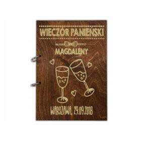 DREVENI ALBUM ZA POROČNO ZABAVO, POROČNO DARIL0