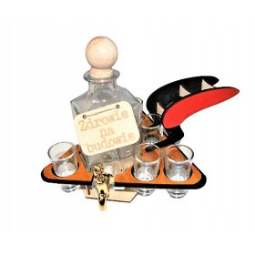 Karafa Bar TROUBLE CONSTRUCTION Darilo za rojstni dan