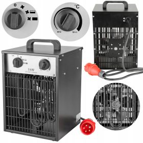 GRELEC Z VENTILATORJEM ELEKTRIČNI GRELEC 5KW