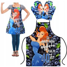 FARTUCH in ROKAVICA ZA ROJSTNI DAN 18 30 40 50 60