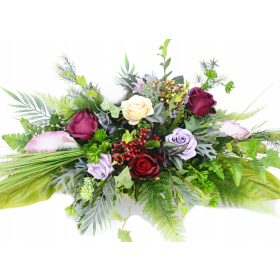 VELIK Žalni venec za grob, ki oživi spomin!