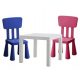  2 mammut ikea set 2x stol miza