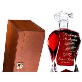   Darilo za rojstni dan ali obletnico poroke - Gravirano dvojno srce statuetka