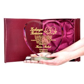 DARILO ZA MATERINSKI DAN Graviranje steklenih srčkov