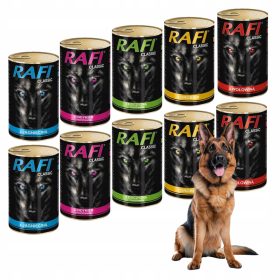 RAFI CLASSIC Slovenian Mokra Hrana za Pse 10x1240g
