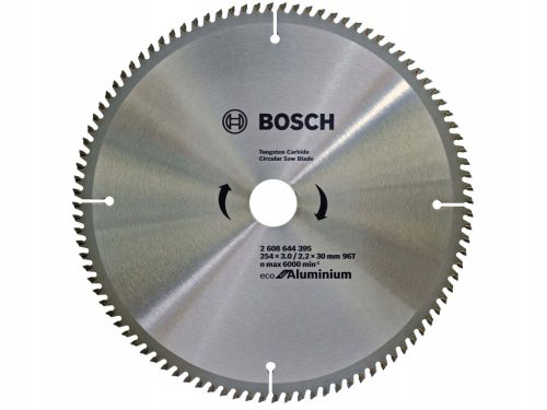  Rezalna plošča Bosch Eco for Aluminium 254 x 30 mm