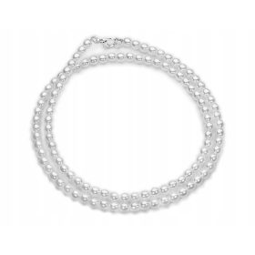  Biserna ogrlica Kiara 55 cm bela