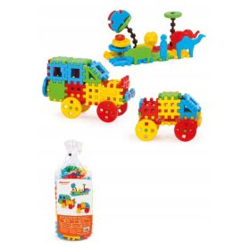   Marioinex Gradbeni Kocke Mix 100 - Kreativna igrača za otroke nad 2 leti