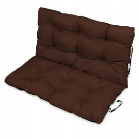 Vodoodporna vrtna klop blazina gugalnica 120x60x50 rjava