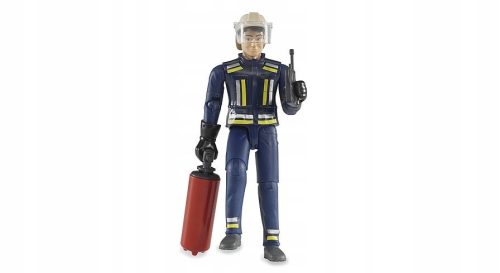 Gasilska figurica BRUDER z gasilnim aparatom 60100