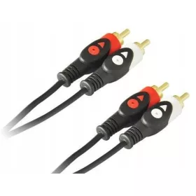  Libox LB-0019 kabel 2x RCA (činč) - 2x RCA (činč) 1,5 m