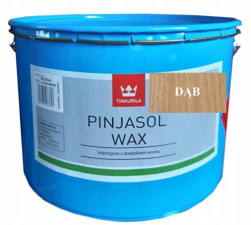 Impregnacijsko sredstvo Tikkurila za les z voskom 10L; HRAST
