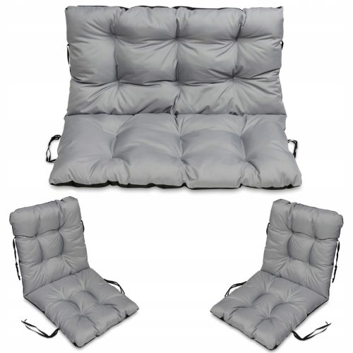 Blazine za pohištvo RATAN 100X60X50 set 2+1 JEKLO