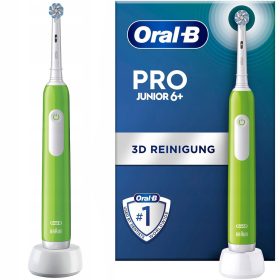   Oral-B Električna Zobna Ščetka Junior Pro za Otroke 6+ Zelena