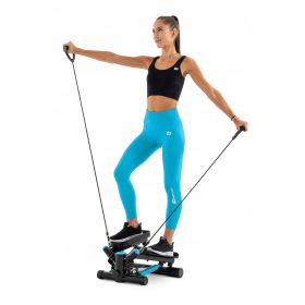   Optimized name: Stepper za vaje s kabli in števcem korakov Hop-Sport Joy Pro