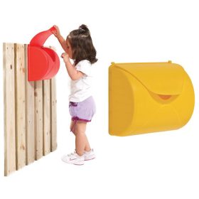 Rumen poštni nabiralnik za otroško igrišče