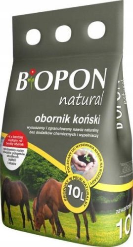 Ekološko granulirano konjsko gnojilo Biopon 10 l