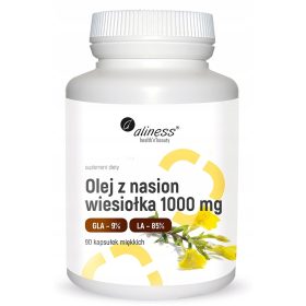   Kapsule z oljem nočnega jegliča - 1000 mg, 90 kapsul z Vitaminom E