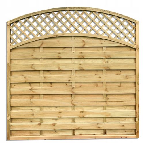 Lesena pergola ograja 180 x 180 cm - Najboljša kakovost za vaš vrt. Na voljo je panel lesene ograje visoke kakovosti, impregniran za zaščito pred vremenskimi vplivi in škodljivci. Dimenzije: 180 cm ši