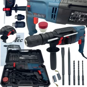 Mlatovrtalnik Eurotec SDS+ 2600W z dodatki