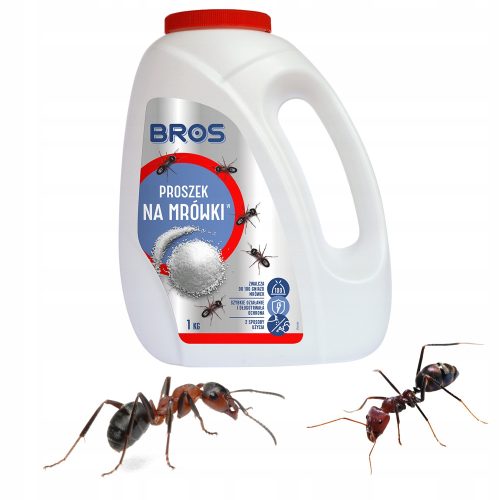 Prah proti mravljam Bros 1 kg 1000 ml