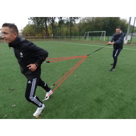 Spider trak za trening moči z reguliranimi pasovi