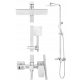 KOMPLET ZA TUŠ STEELY INOX 4