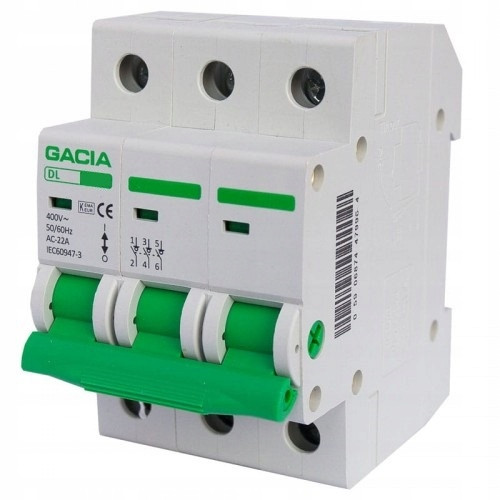 Razdelilno stikalo Gacia 230 V IP20 63 A