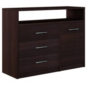 Komoda Matkam Bodo 98 x 35 x 75 cm mat wenge