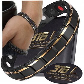    BLACK HEALTH ZAPESTNICA MOŠKA MAGNETNA MOČNA ZAPESTNICA ORIGINAL