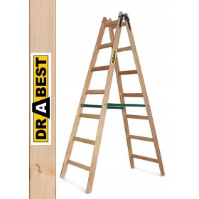 Drabest lestev 3,6 m lesena, do 150 kg