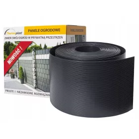 TAŠKA OGRAJNI TRAK TERMOPLAST 19 cm x 26 m GRAFIT