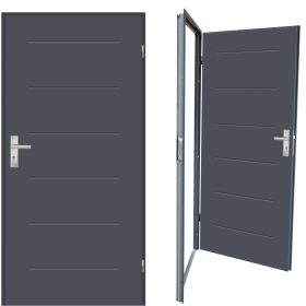   Vrata za skladišča in garaže, poljska tehnična vrata 40 mm UT 42 90 desna