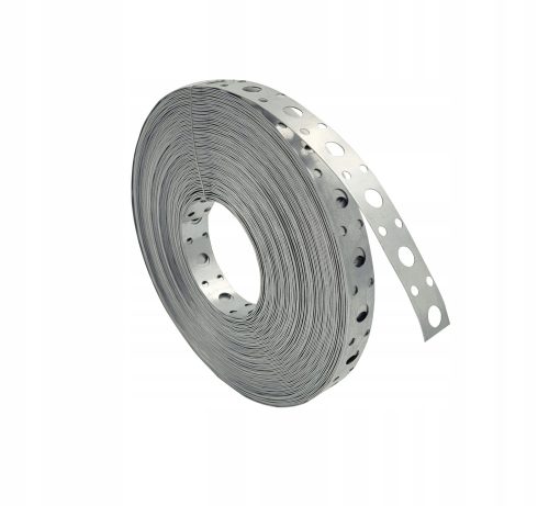 Perforirana montažna trak 0,6x17mm 25m spiro