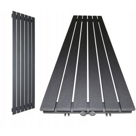 LOFT dekorativni RADIATOR 140x45 Antracit Struktura 837W